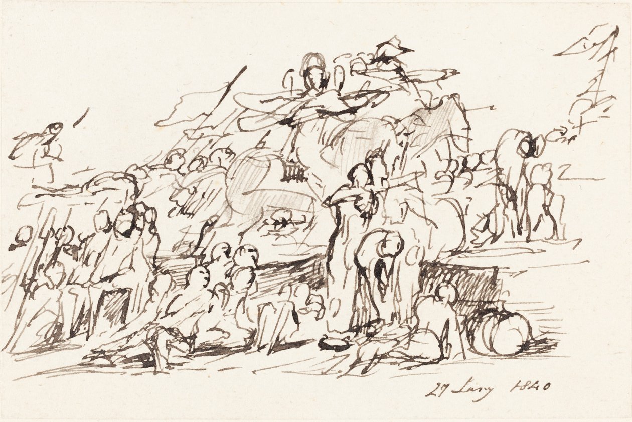 Battle Scene by Sir David Wilkie