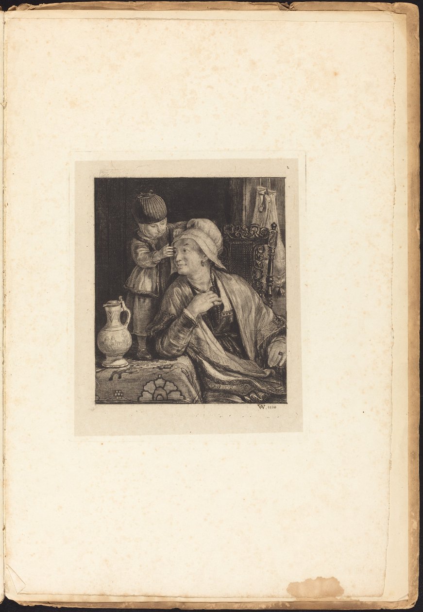 The Flemish Mother by Sir David Wilkie