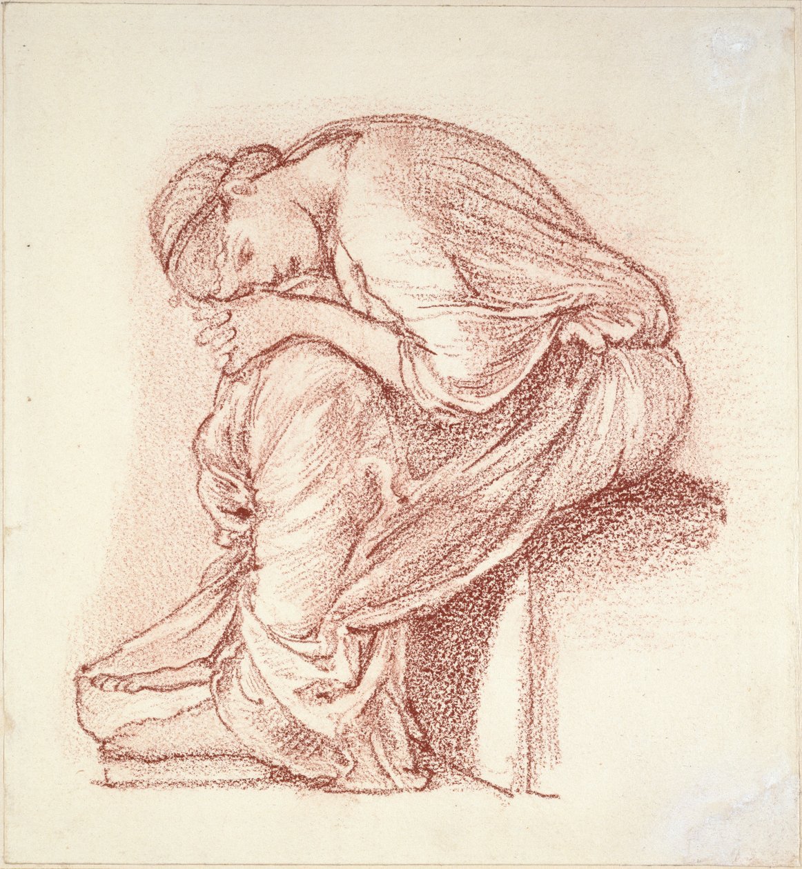 Seated Figure of a Woman by Sir Edward Coley Burne Jones