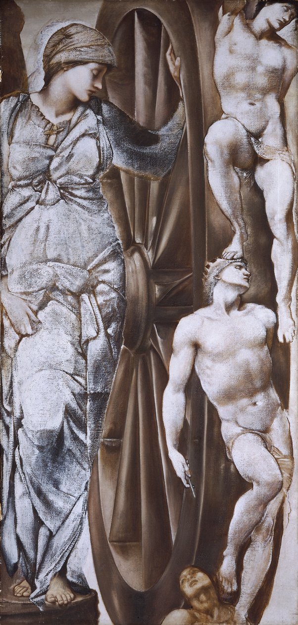 The wheel of fortune by Sir Edward Coley Burne Jones