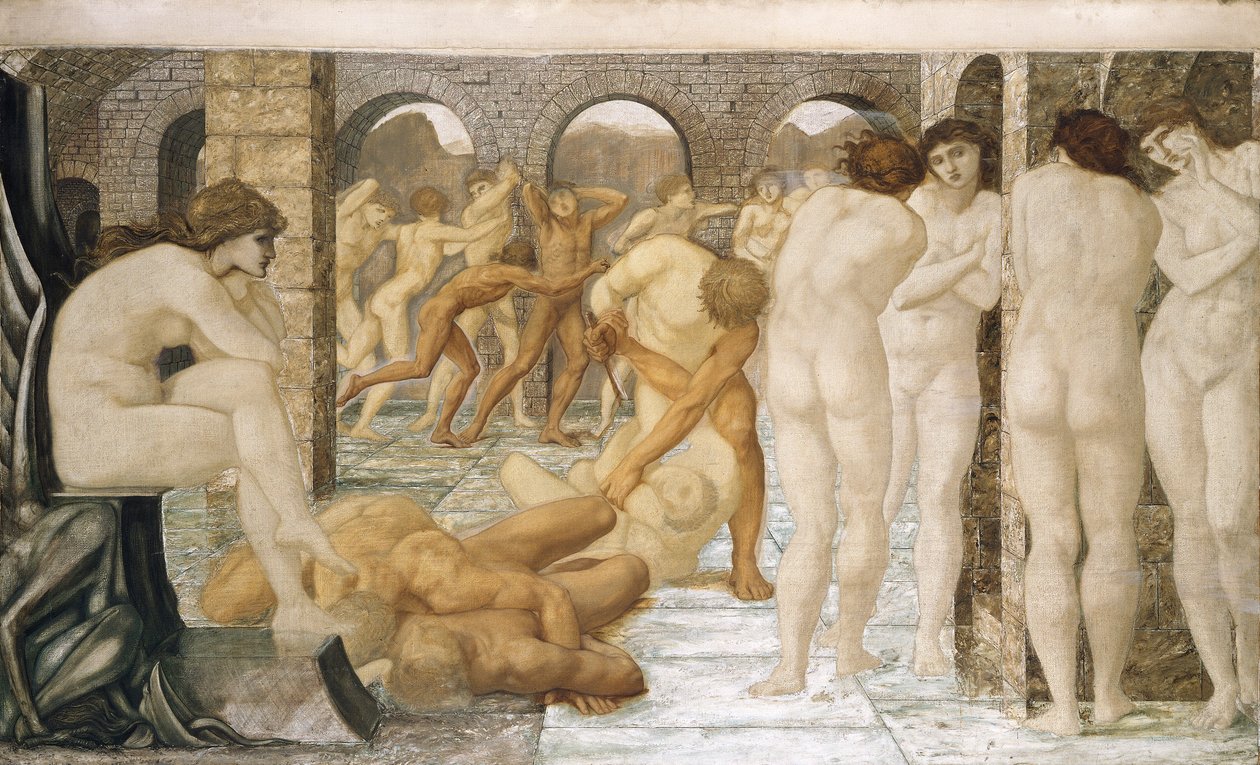 Venus Discordia by Sir Edward Coley Burne Jones