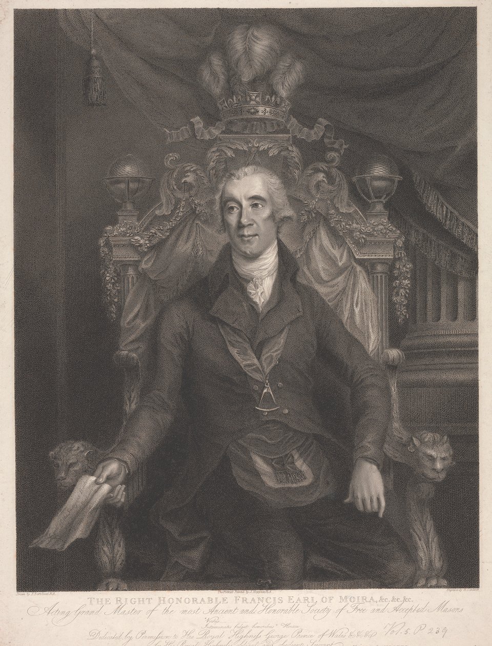 Francis Rawdon-Hastings, 1st Marquess of Hastings by Sir Edwin Henry Landseer