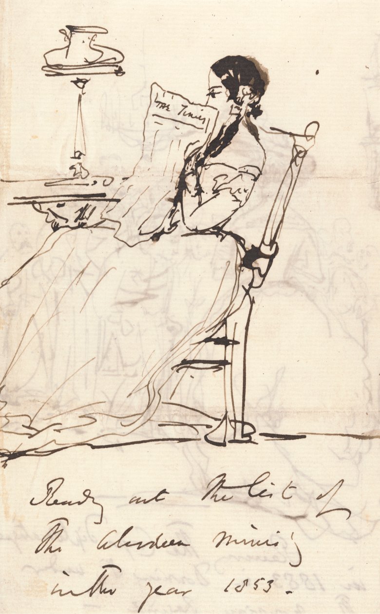 Reading Out the List of the Aberdeen Ministry by Sir Edwin Henry Landseer