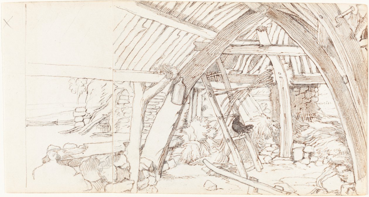 The Barn by Sir Edwin Landseer