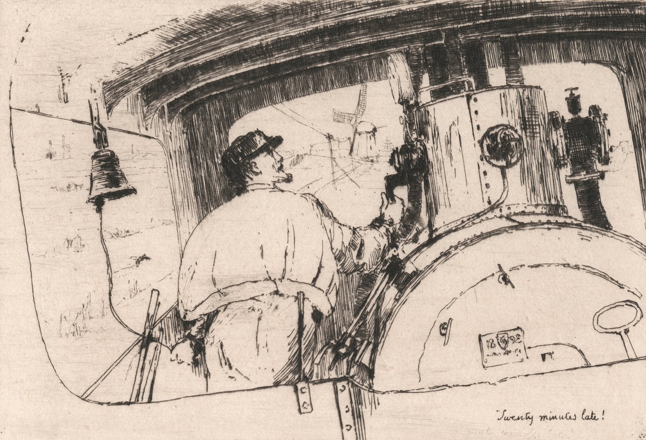 Twenty Minutes Late by Sir Frank Short