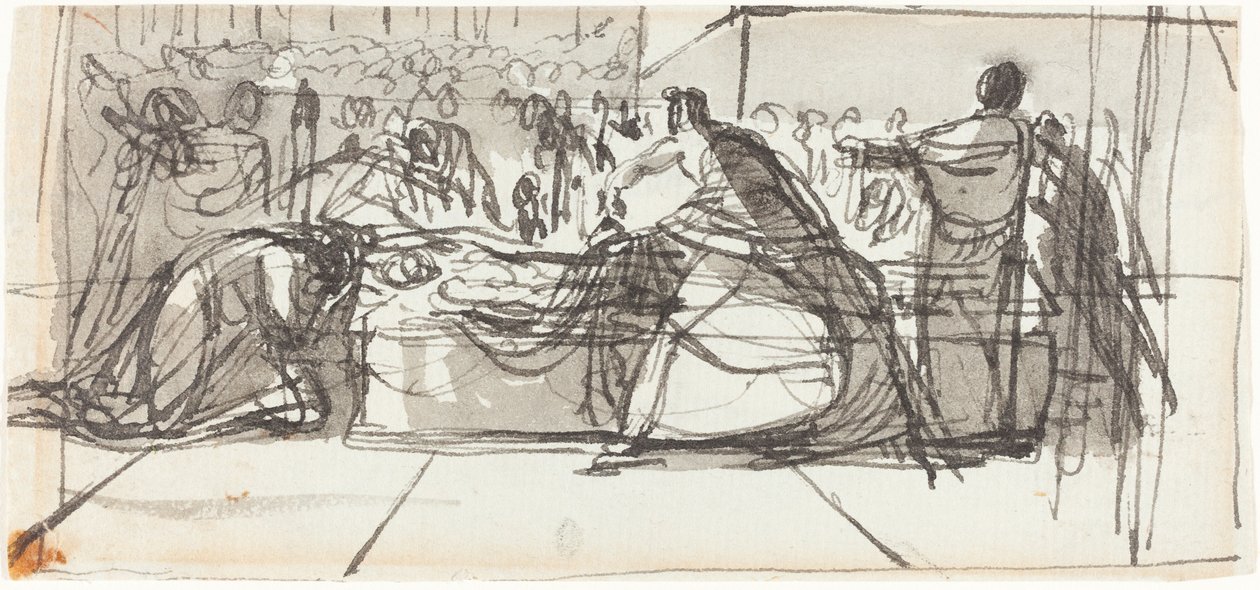 The Laying Out of Christ by Sir George Hayter
