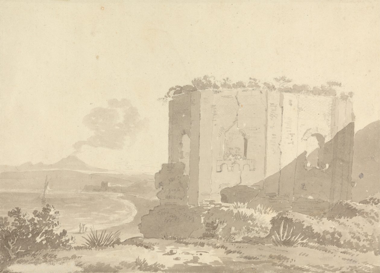 Temple of Venus Monday, March 18th, 1782 by Sir George Howland Beaumont seventh Baronet