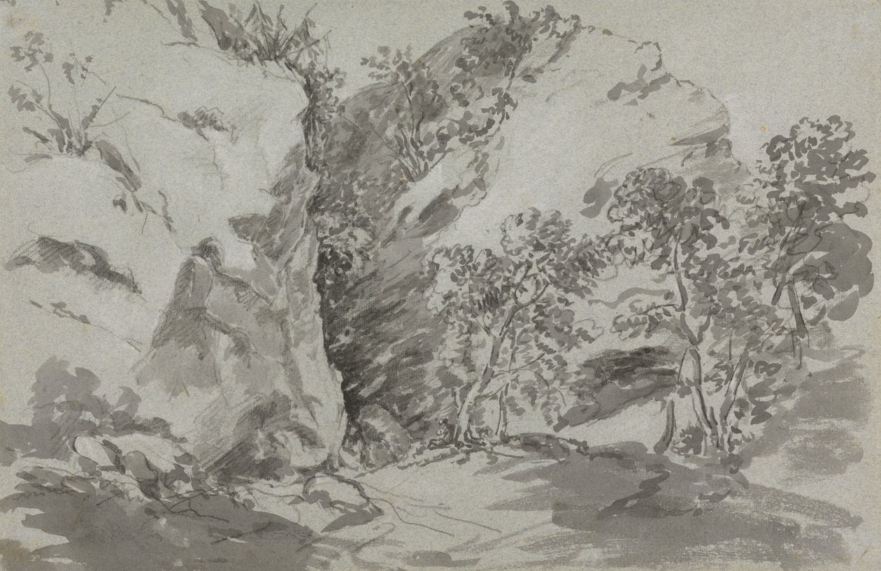 Valley of Gothe by Sir George Howland Beaumont seventh Baronet