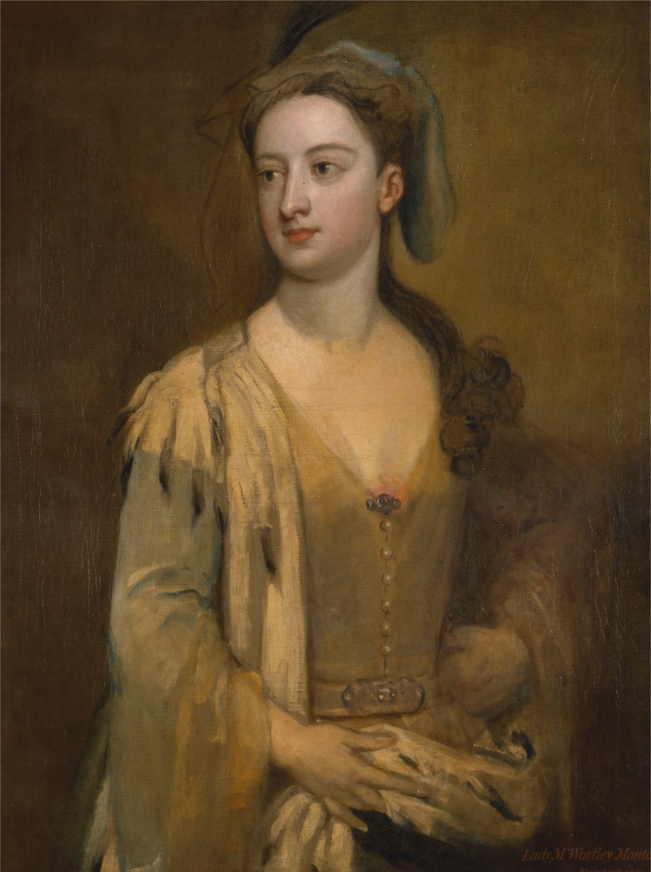 Lady Mary Wortley Montagu by Sir Godfrey Kneller