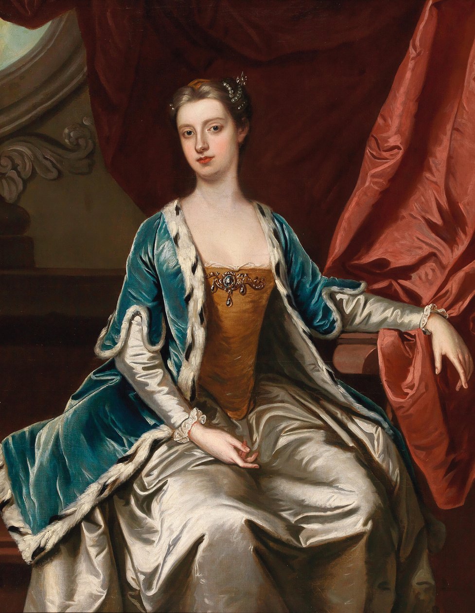 Portrait of Lady Mary Wortley Montagu by Sir Gotfrey Kneller