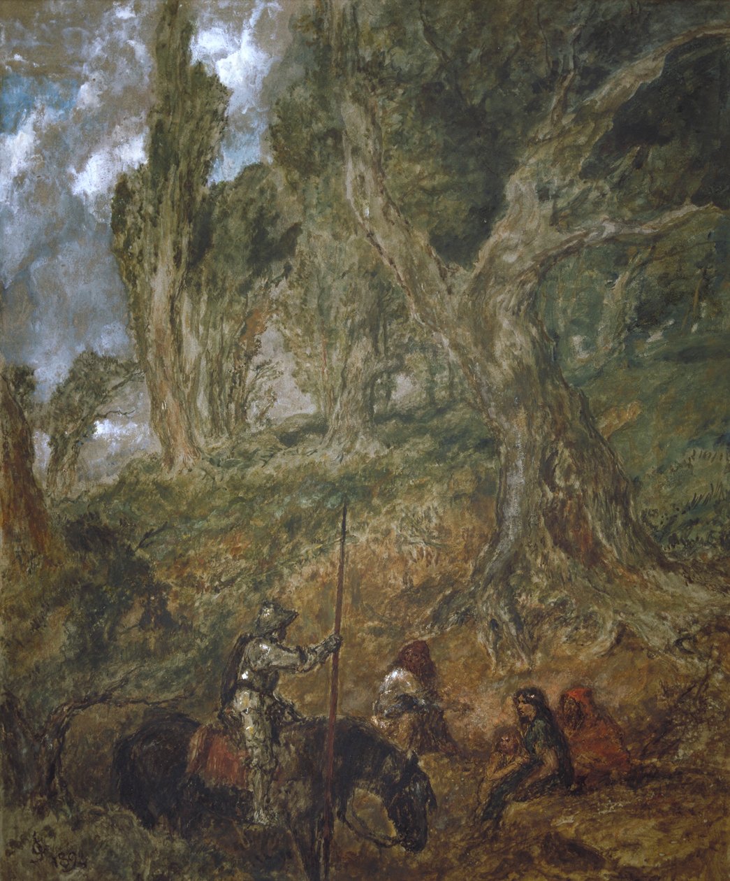 The Lost Route, 1894 by Sir John Gilbert