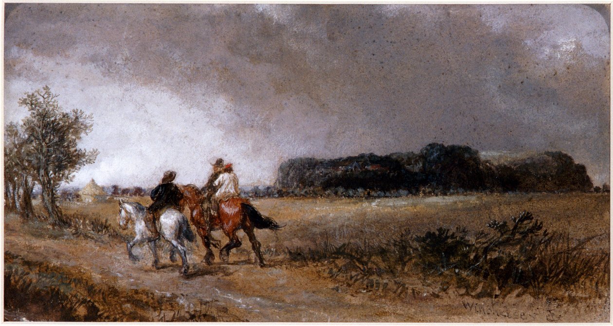 Winchelsea, East Sussex by Sir John Gilbert