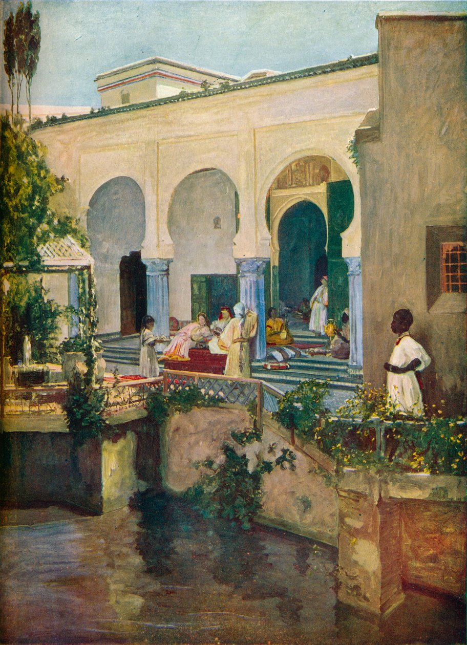 Interior of a Moorish Harem, 1907 by Sir John Lavery