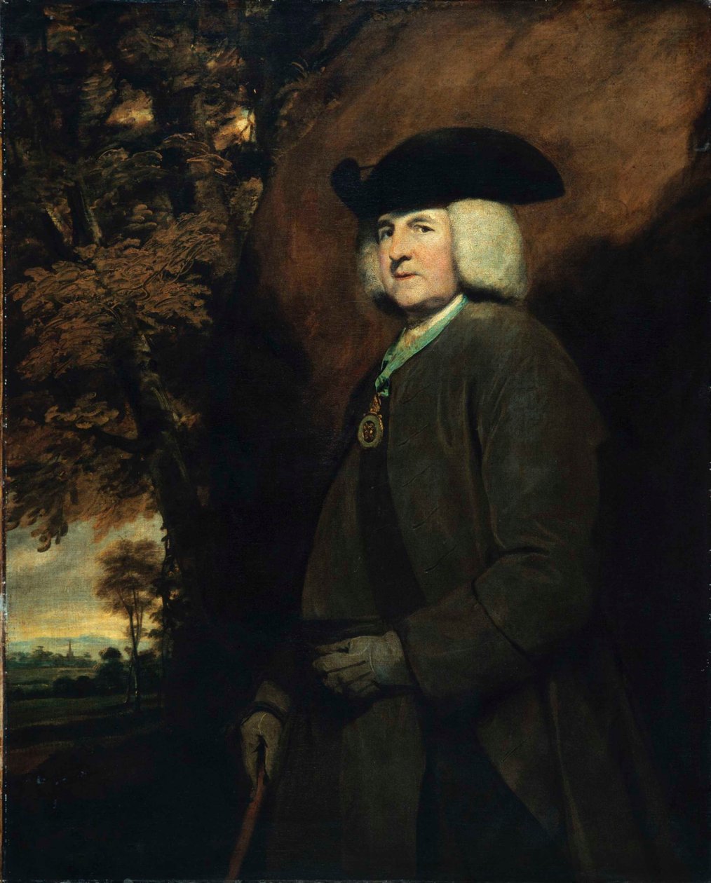Portrait of Richard Robinson, 1st Baron Rokeby, Archbishop of Armagh by Sir Joshua Reynolds