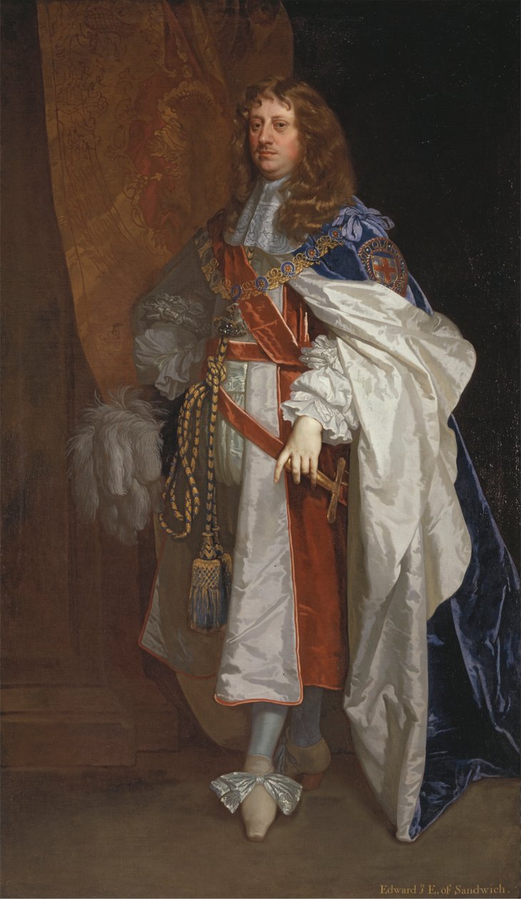 Edward Montagu, First Earl of Sandwich by Sir Peter Lely