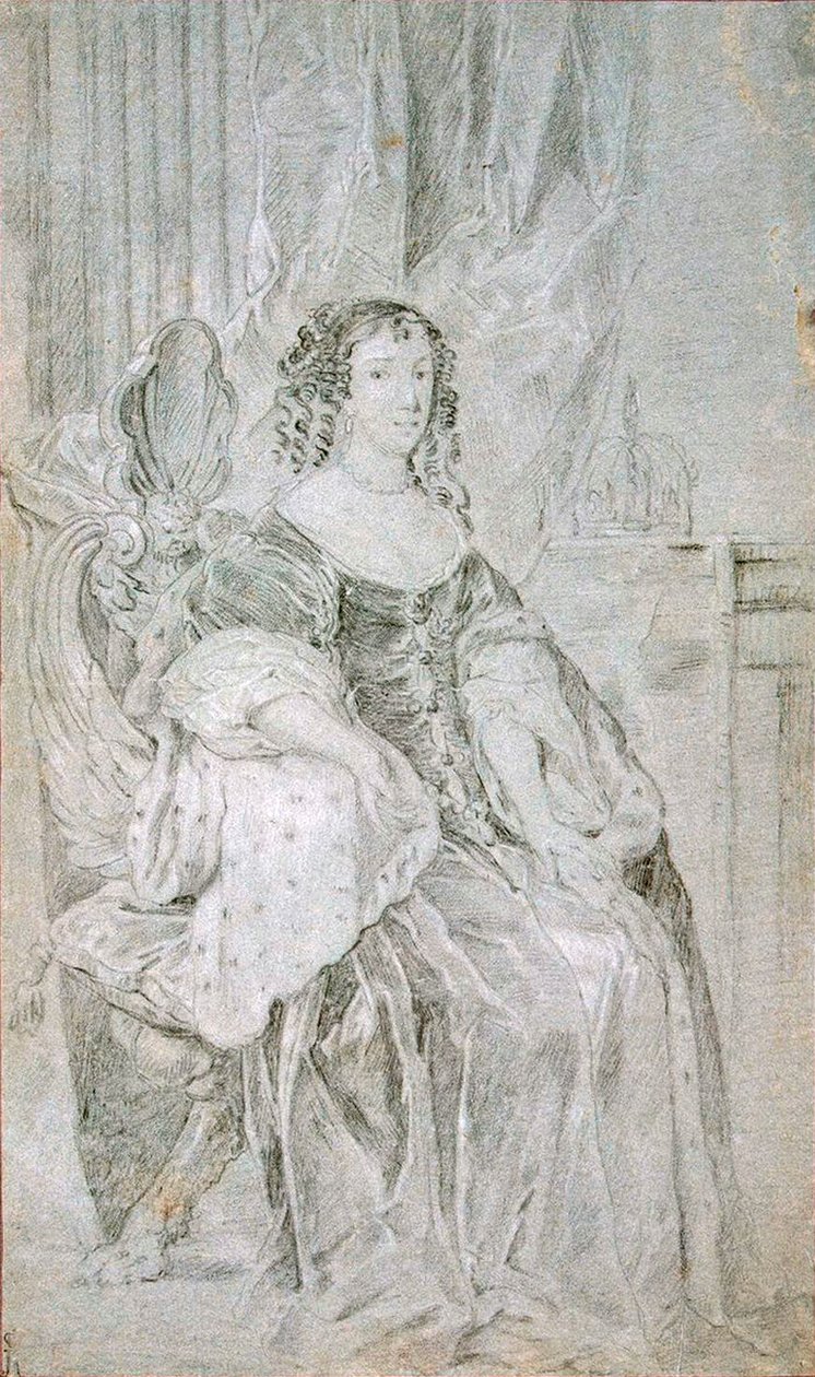 Portrait of Catherine of Braganza 1638-1705, 1670s by Sir Peter Lely