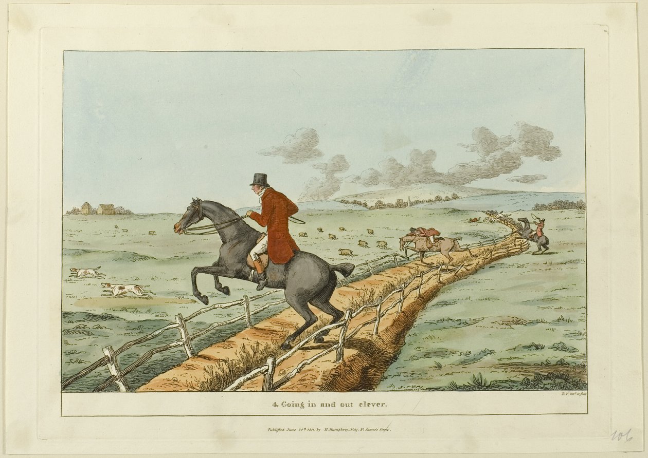 Going In and Out Clever, plate four from Indispensable Accomplishments by Sir Robert Frankland