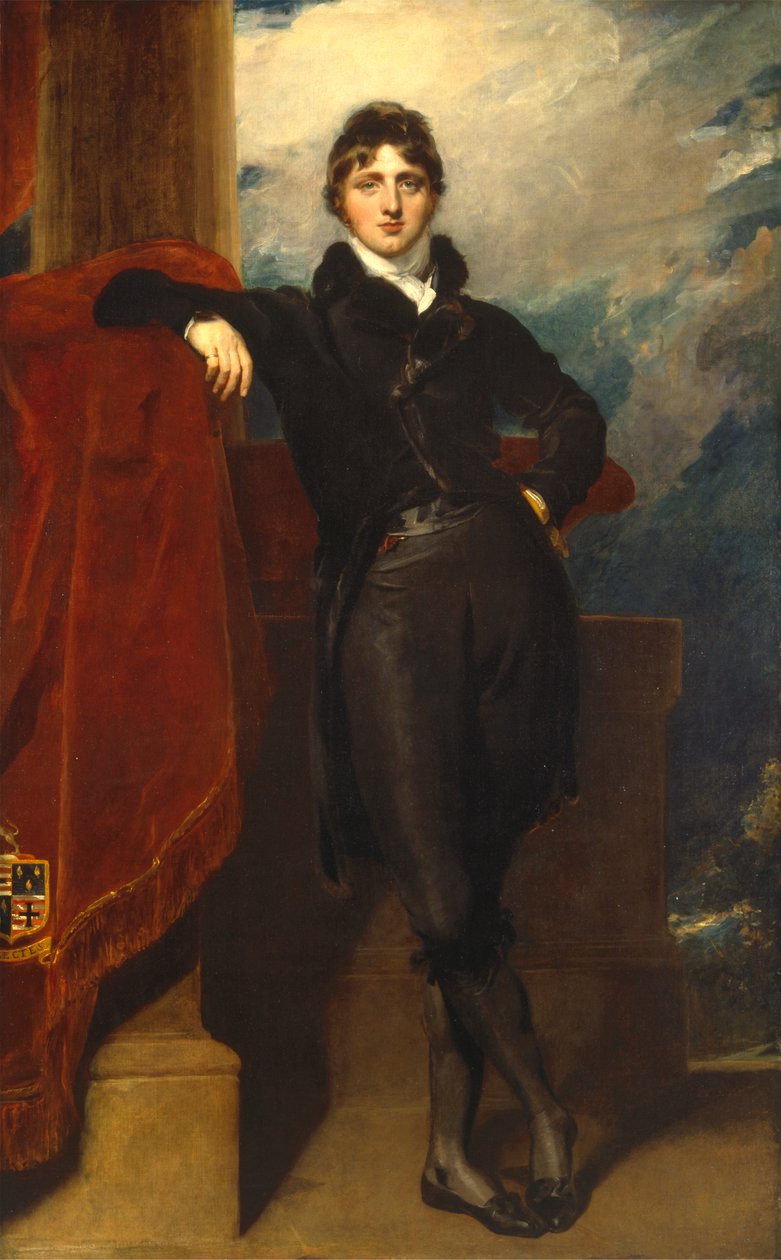 Lord Granville Leveson-Gower, later first Earl Granville by Sir Thomas Lawrence