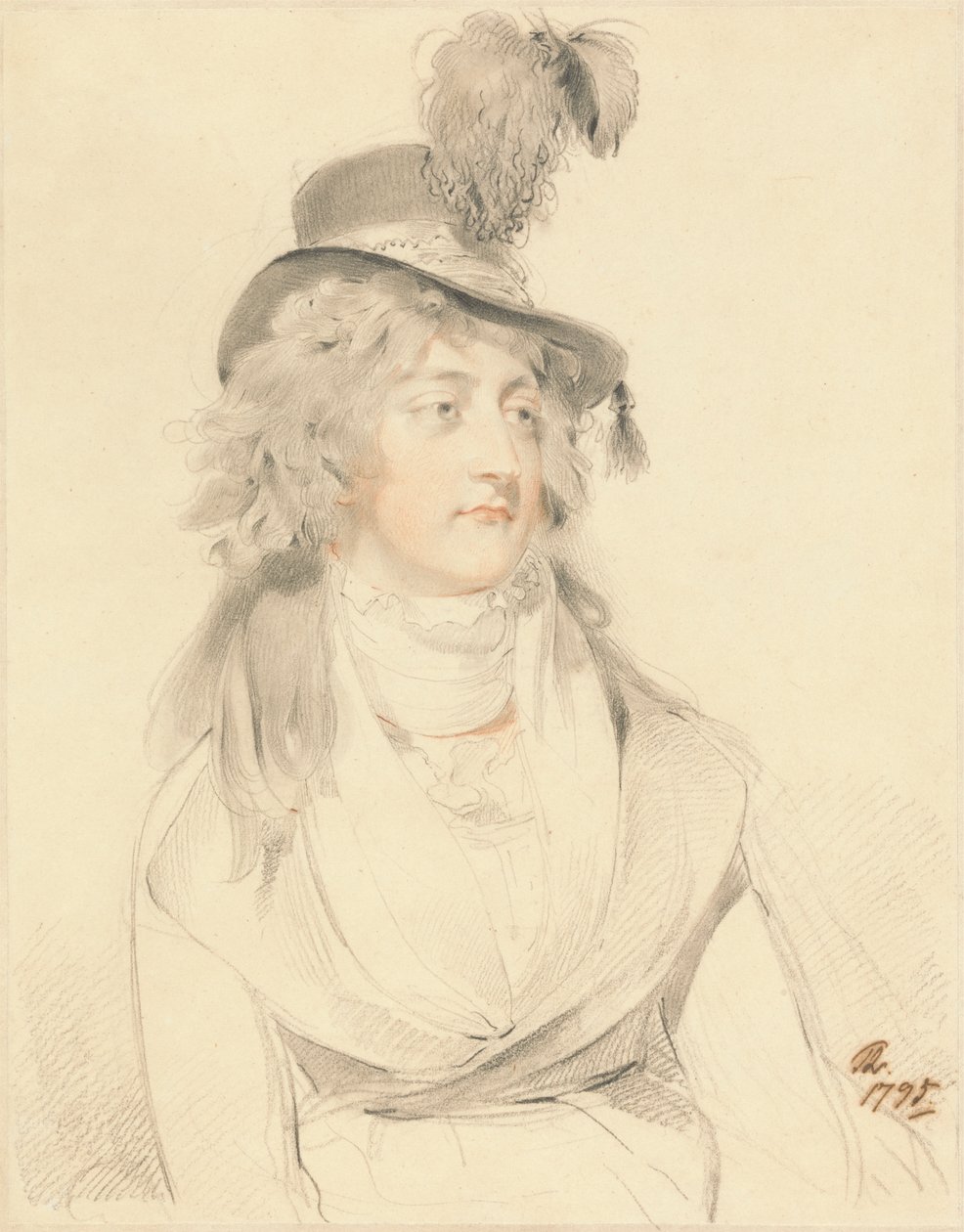 Portrait of Miss Lysons by Sir Thomas Lawrence