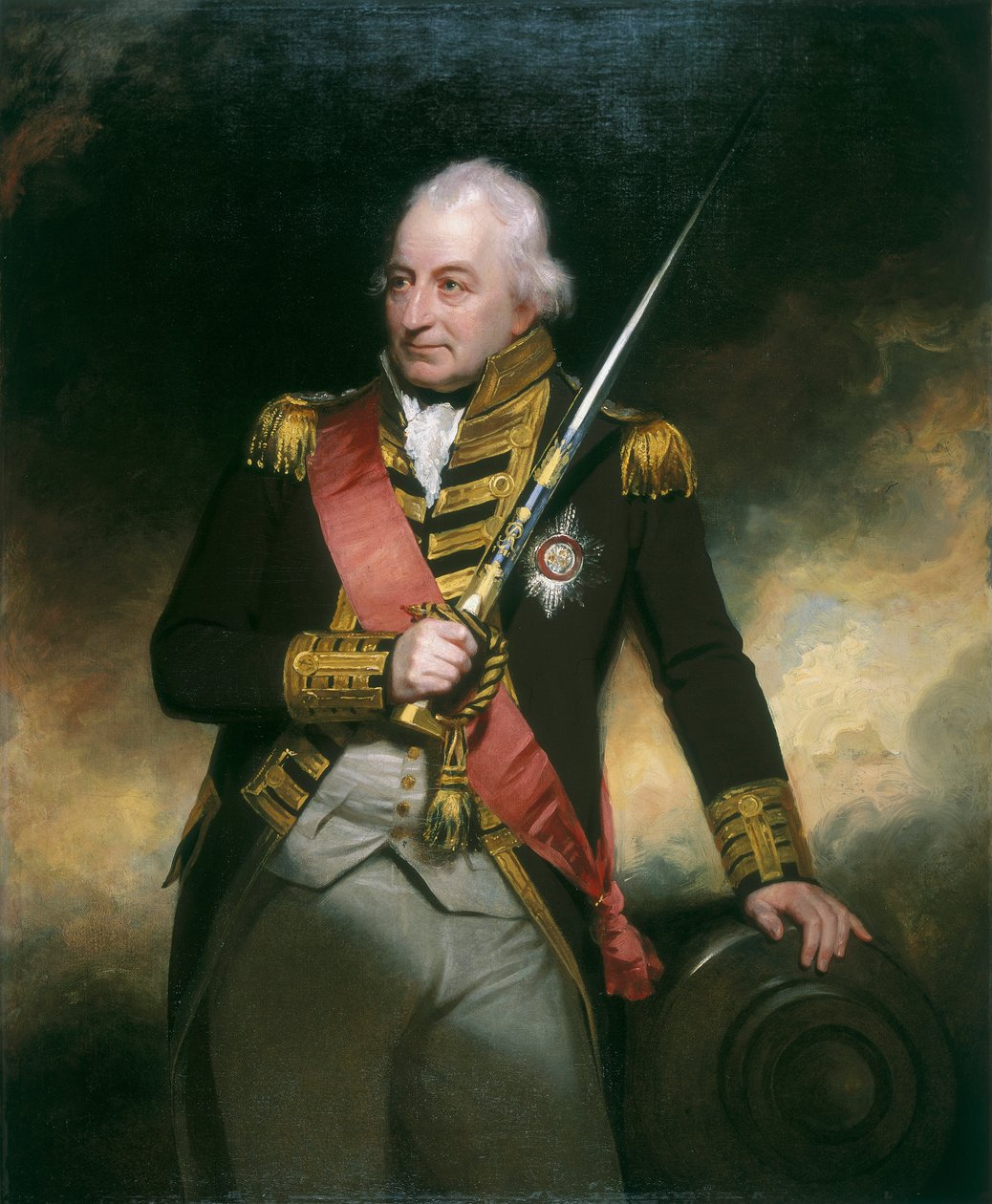 Admiral John Jervis by Sir William Beechey