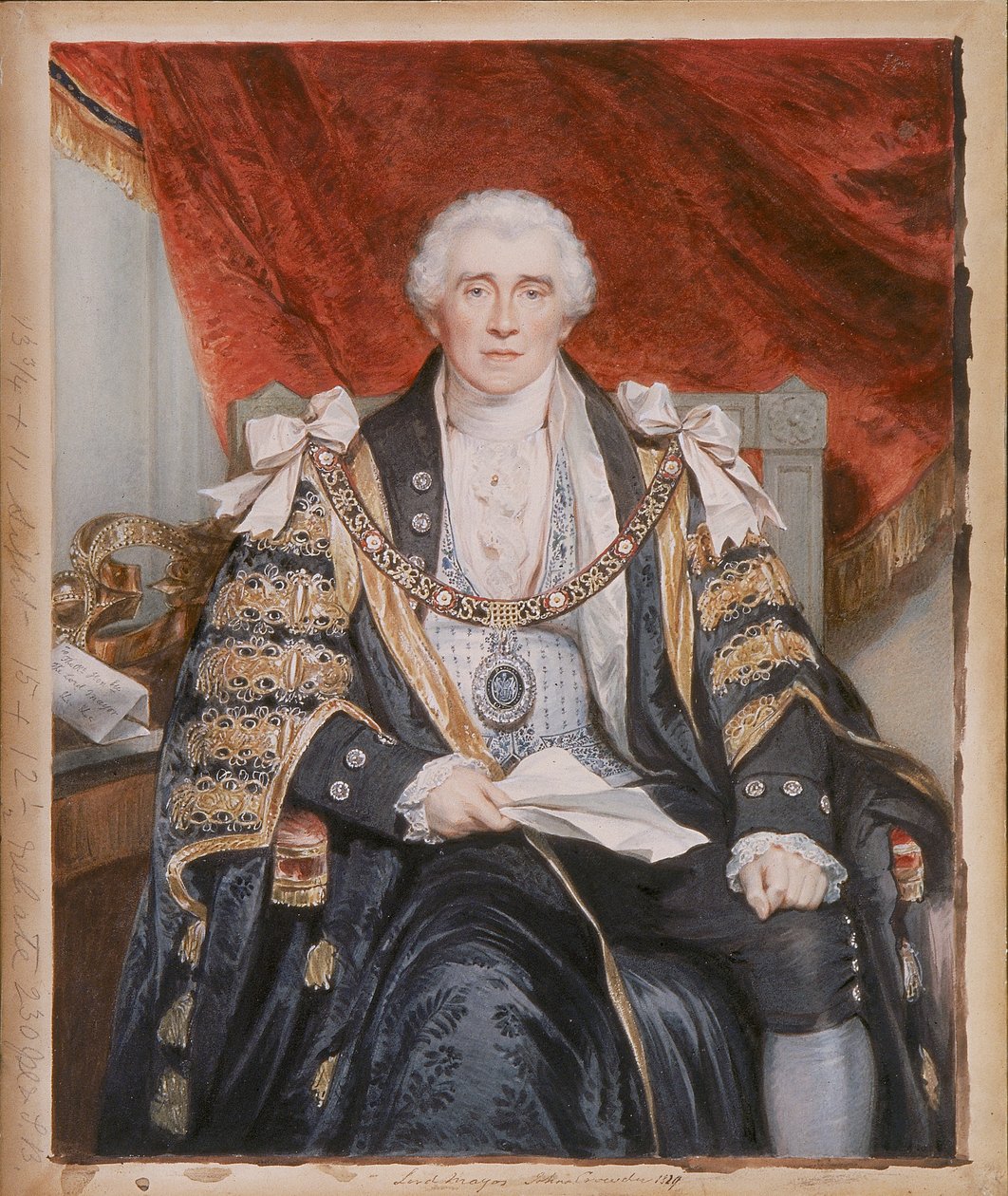 John Crowder, Lord Mayor of London by Sir William Charles Ross