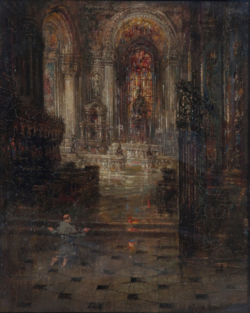 Cathedral Interior by Sir Wyke Bayliss