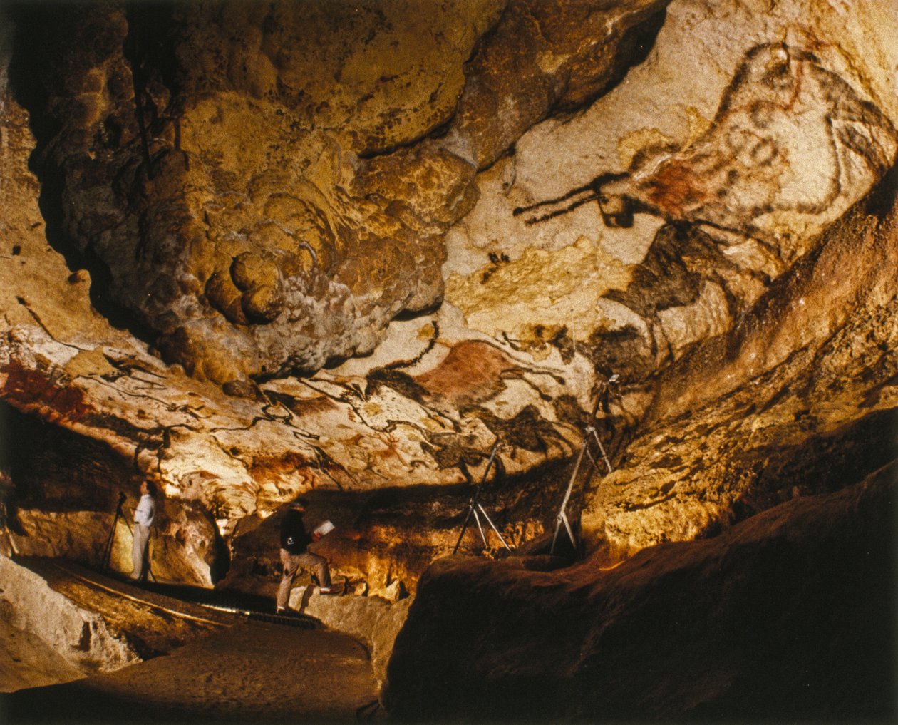The Mythical Unicorn of Lascaux and other Lascaux paintings done over 17,000 years ago by Sisse Brimberg