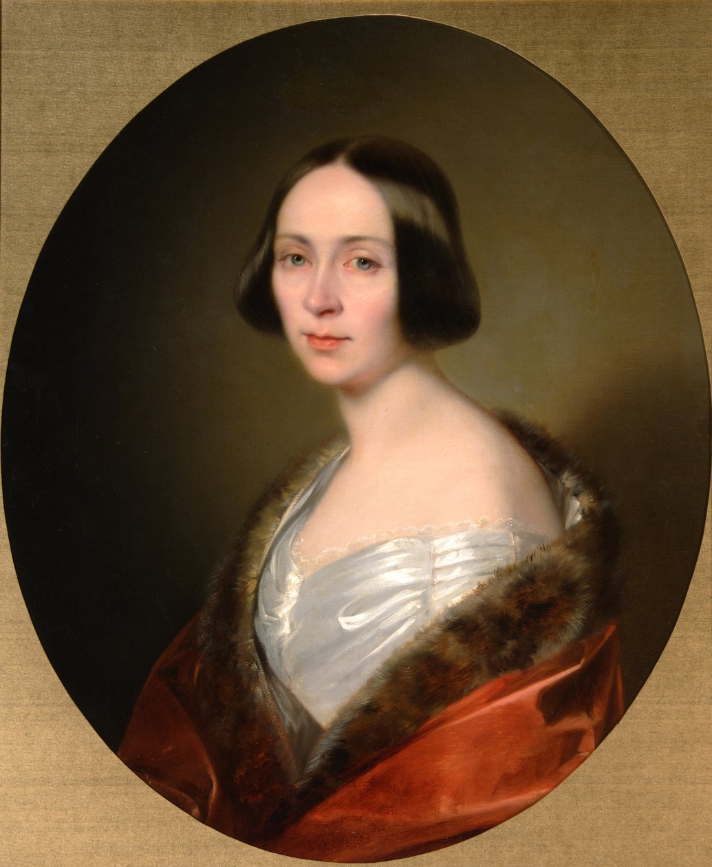 Portrait of Countess Luise Trofimovna Golitsyna 1810-1887, née Baranova, Early 1840s by Sándor Kozina