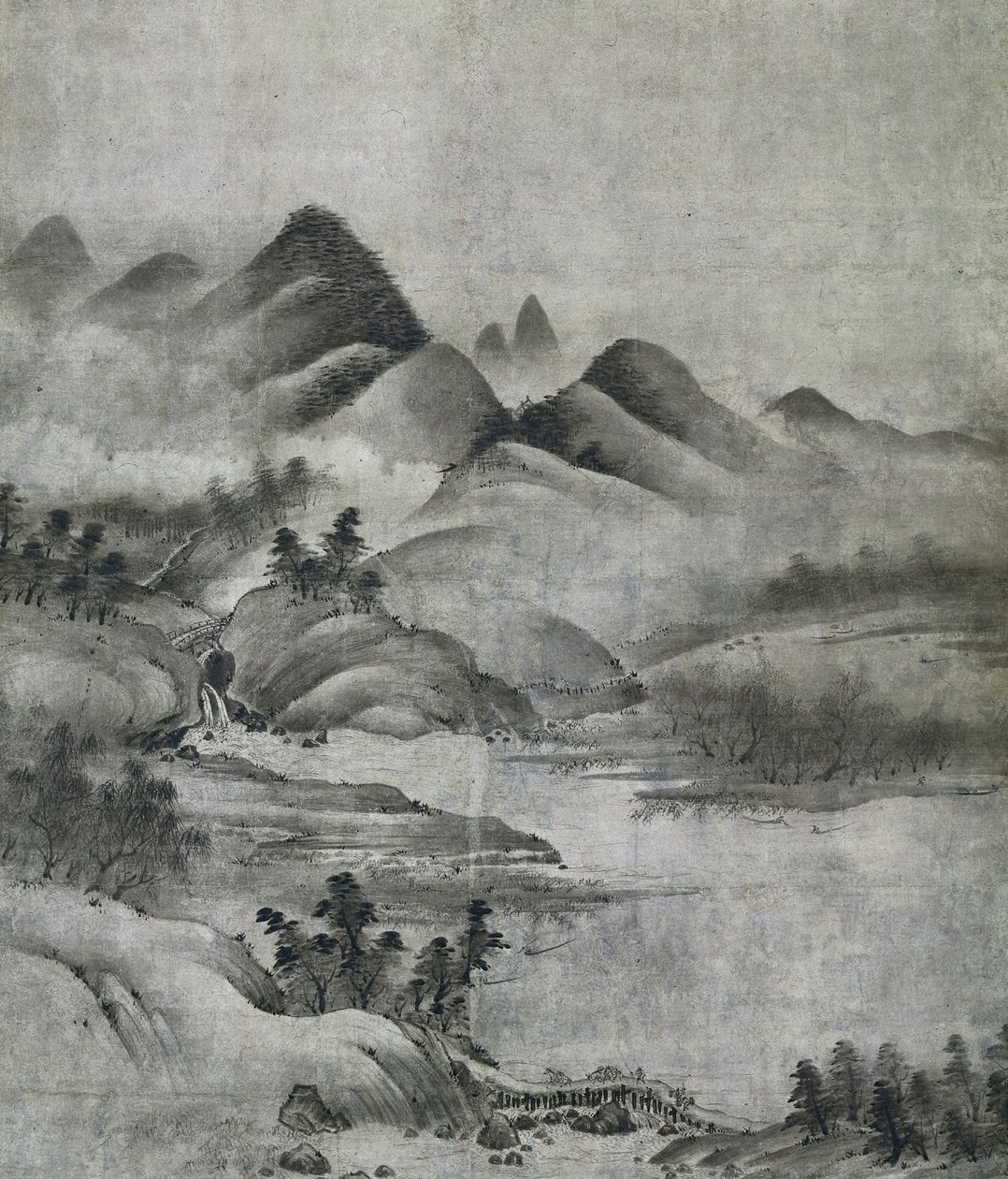 Landscape, 1500-1525 by Soami