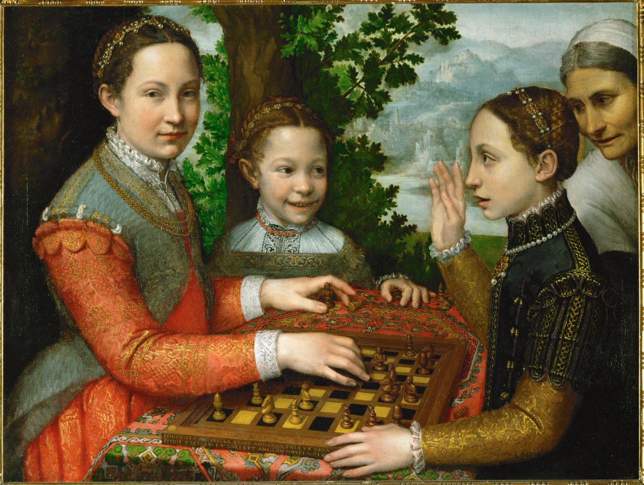 A Game of Chess by Sofonisba Anguissola