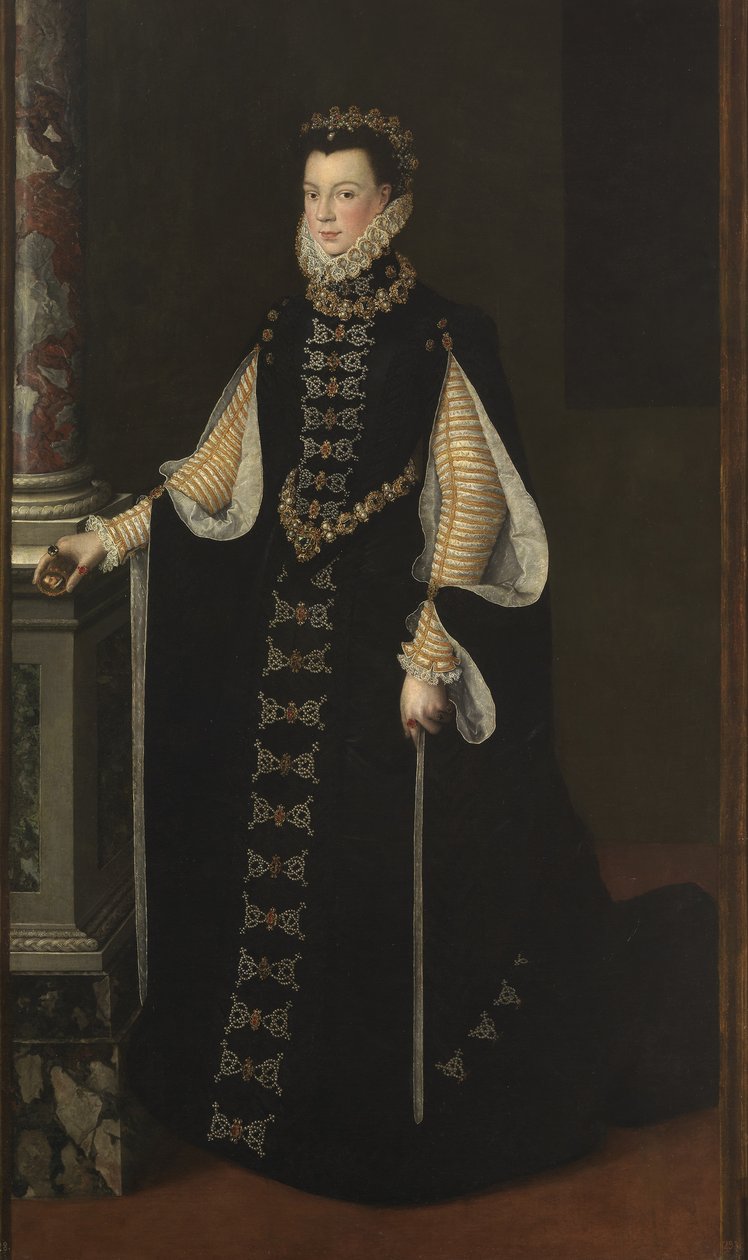 Elisabeth of Valois, Queen of Spain by Sofonisba Anguissola