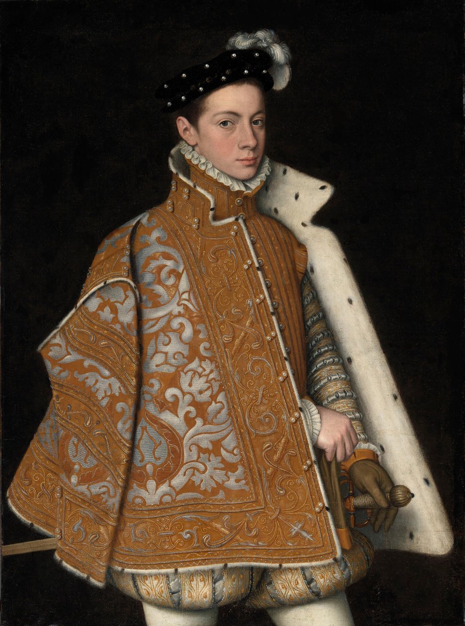 Portrait of Prince Alessandro Farnese (1545-1592), Later Duke of Parma and Piacenza by Sofonisba Anguissola