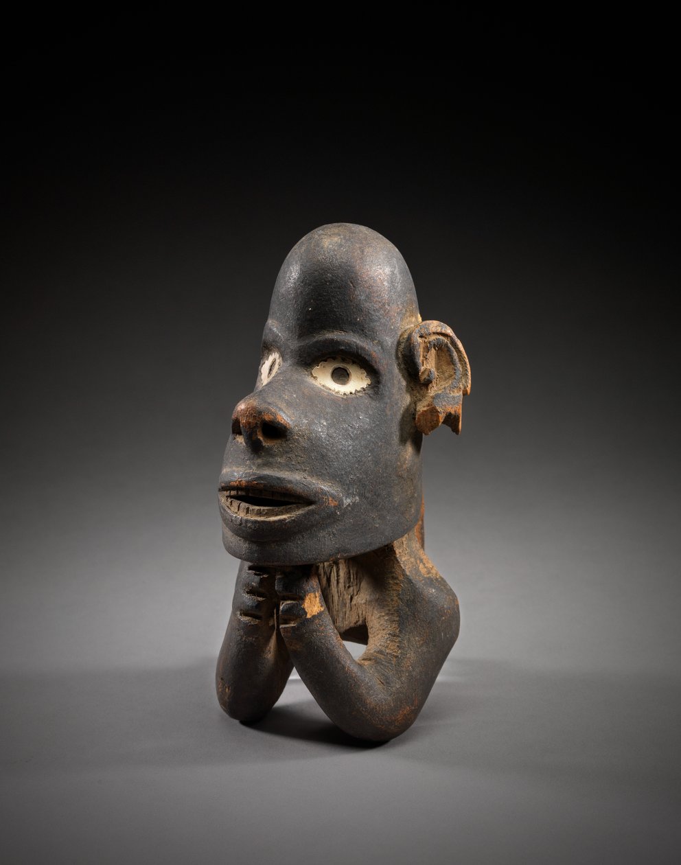 Canoe Prow Figure Head, Nguzu Nguzu, New Georgia, Solomon Islands by Solomon Islander