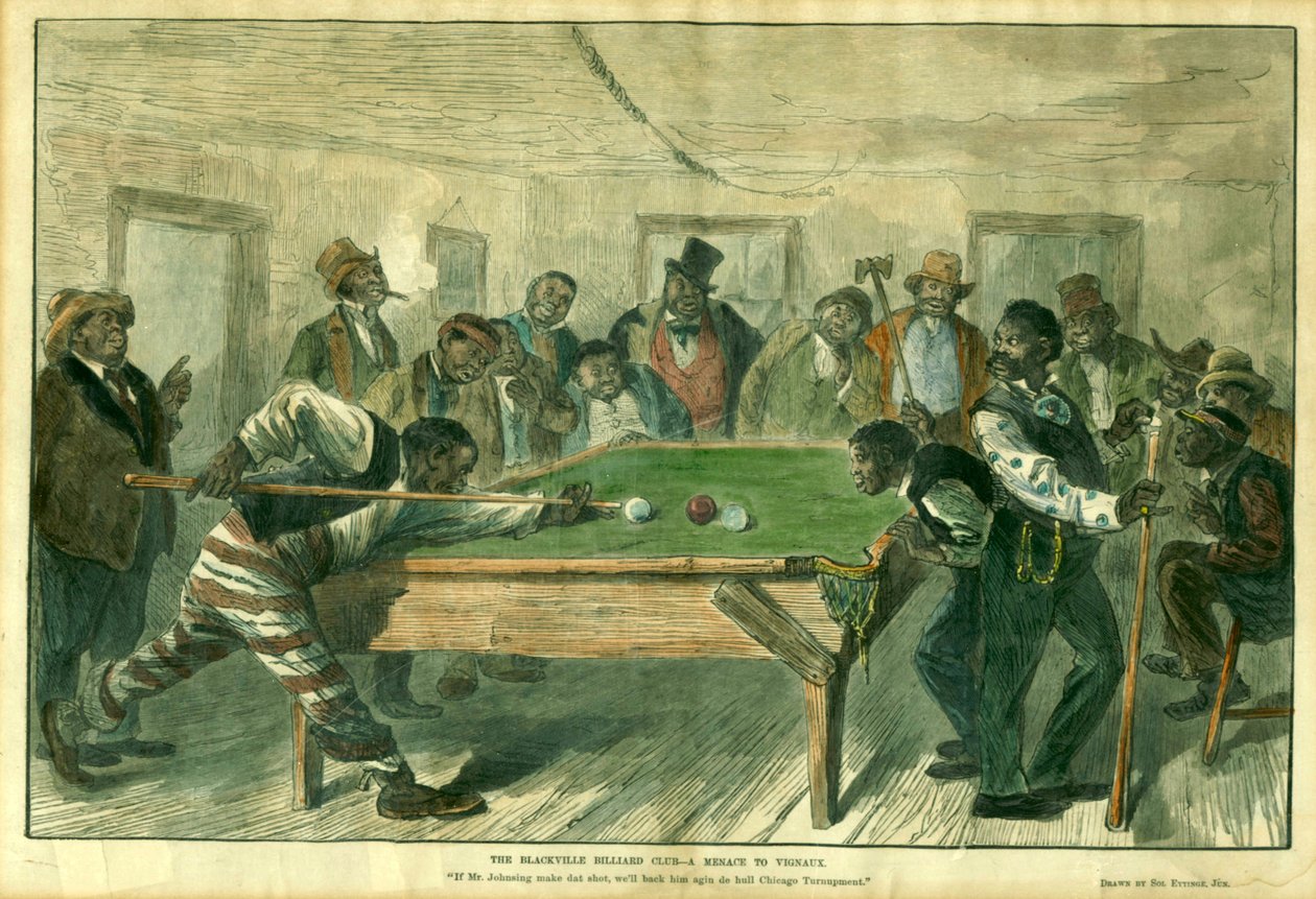 The Blackville Billiard Club, from Harper