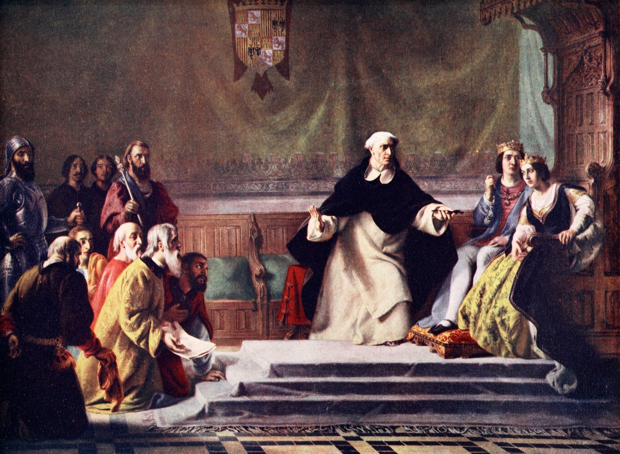 The expulsion of the Jews from Spain by Solomon (after) Hart