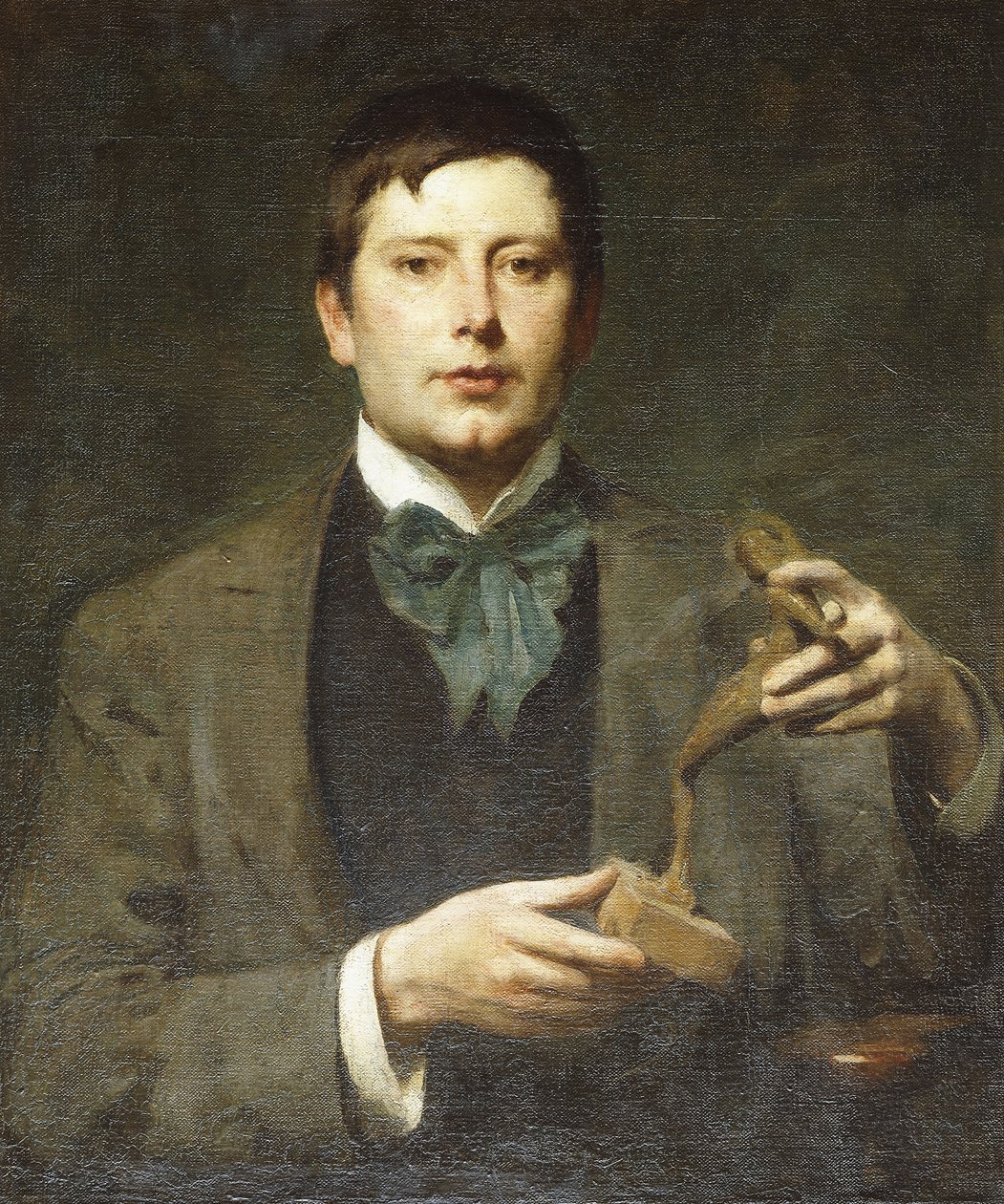Portrait of the Sculptor George Frampton by Solomon Joseph Solomon
