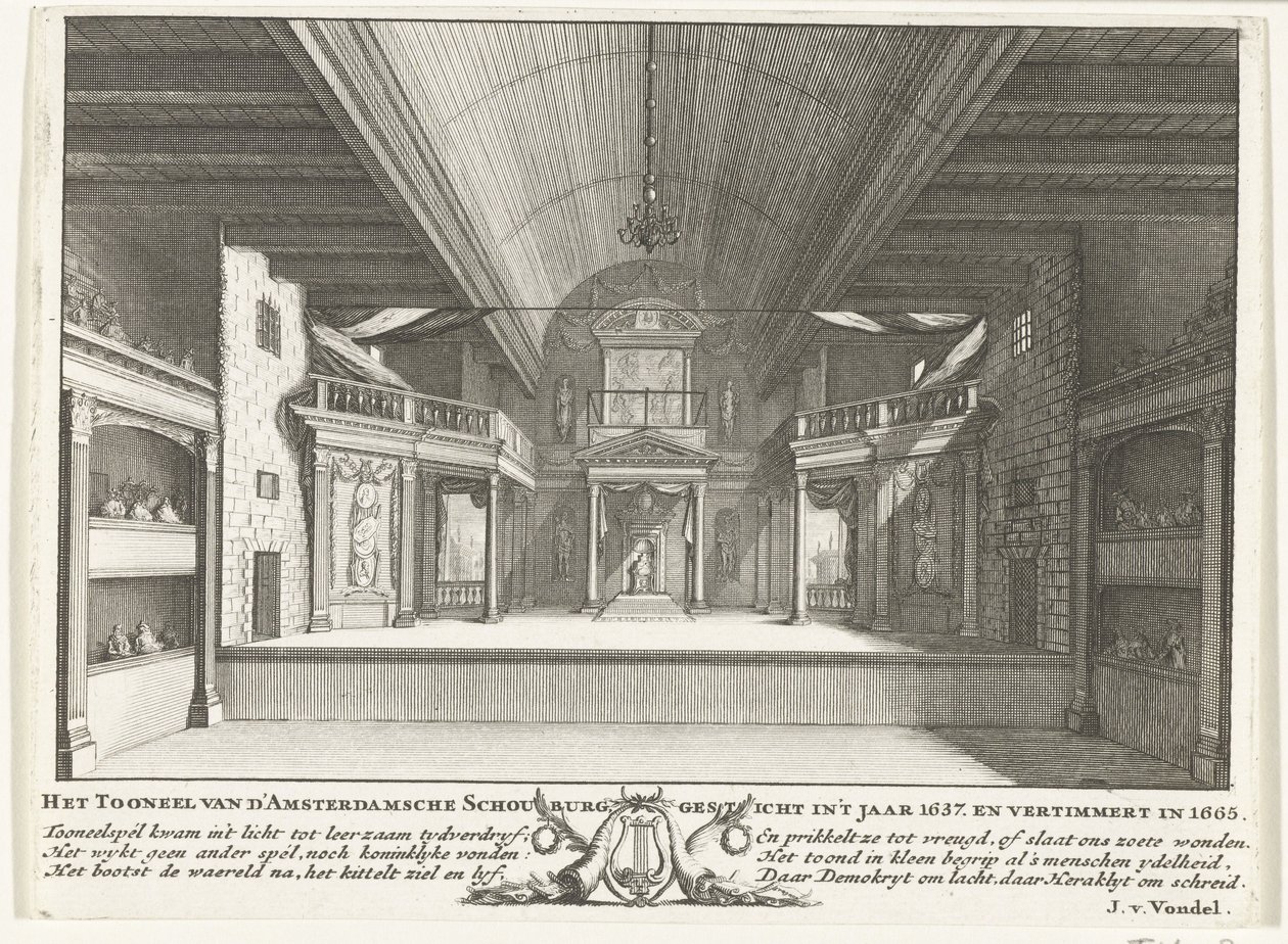 The Theatre of Jacob van Campen by Solomon Savery