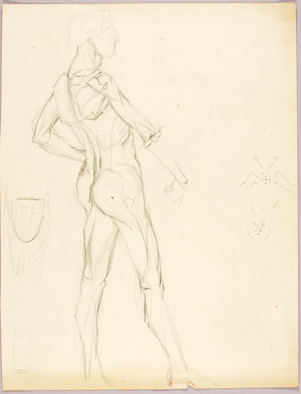 Anatomical Study by Solon H. Borglum