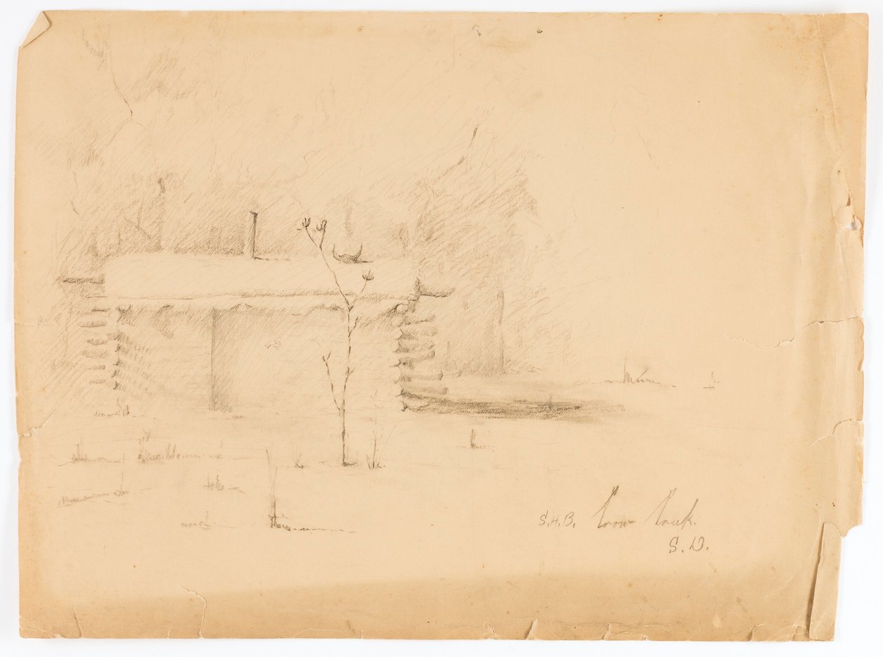 Crow Creek, S.D. by Solon H. Borglum