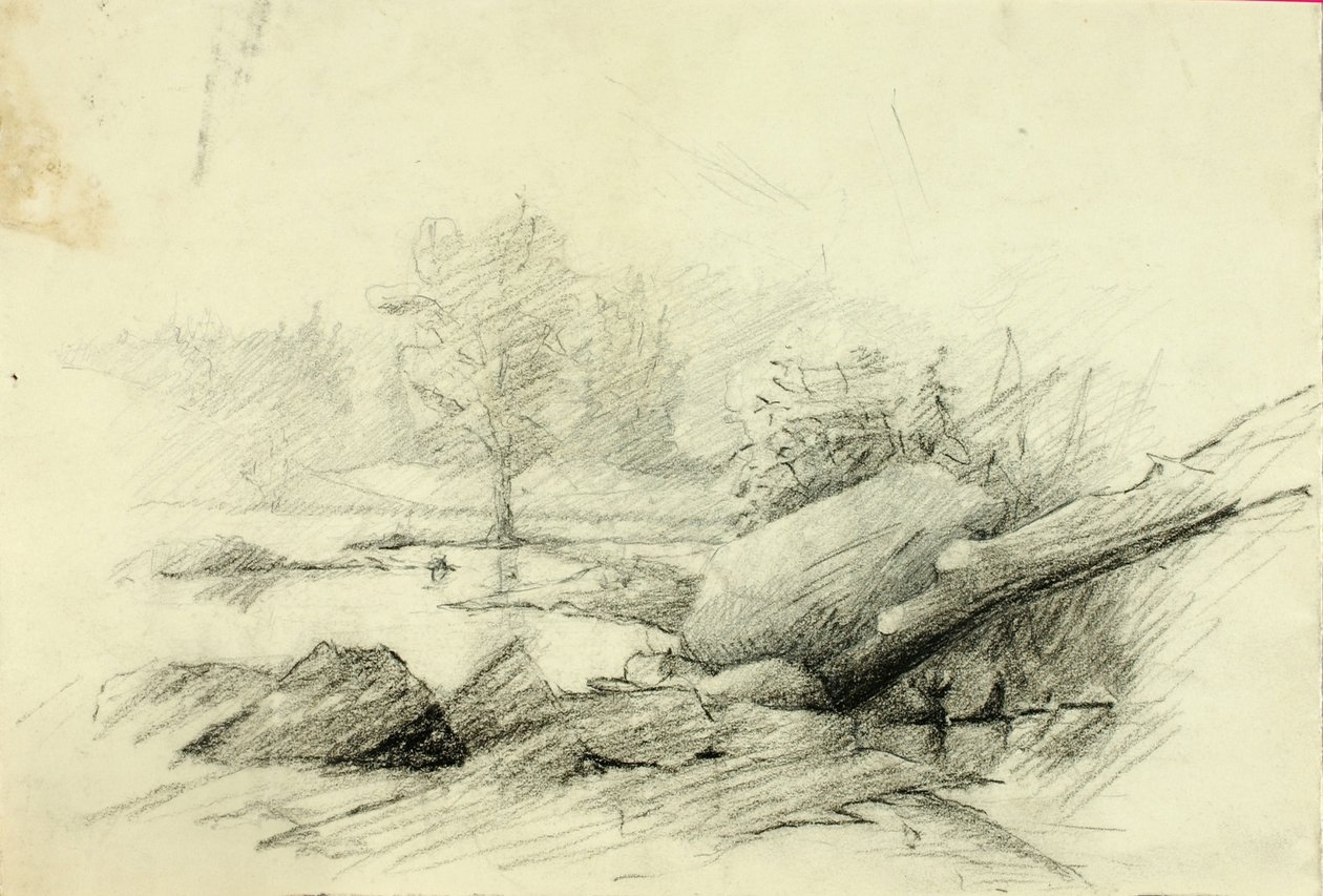 Landscape by Solon H. Borglum