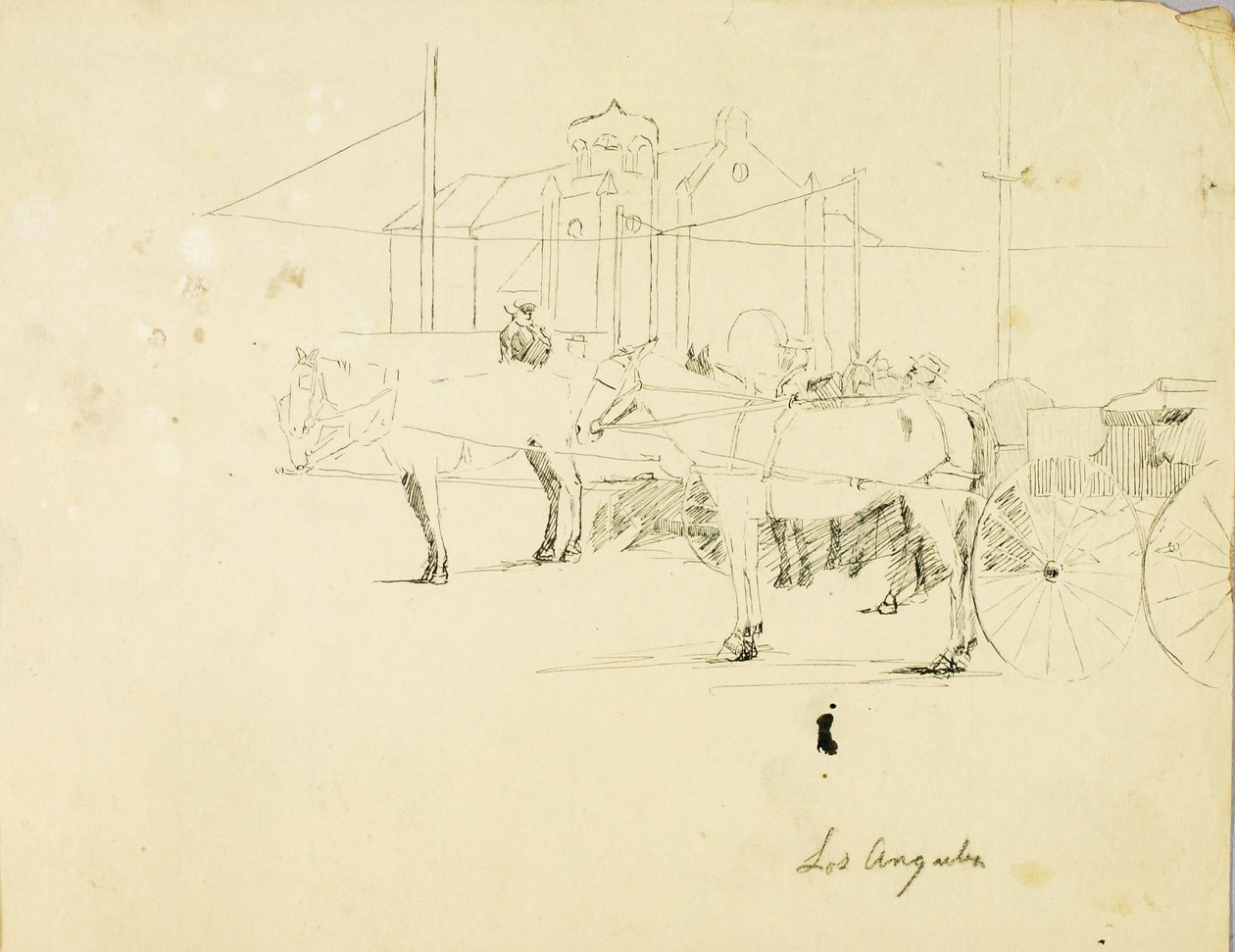 Los Angeles by Solon H. Borglum