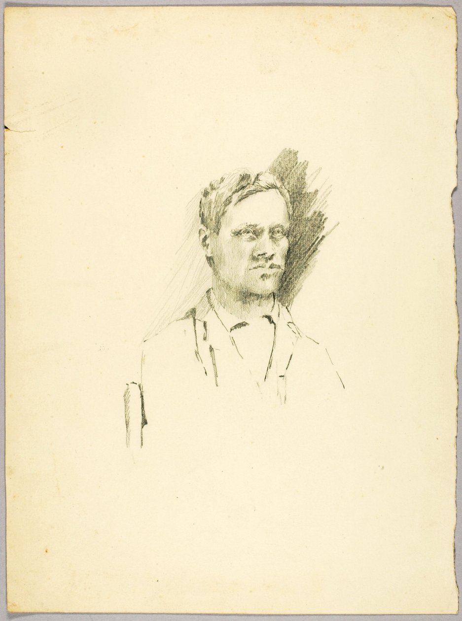 Portrait Study by Solon H. Borglum