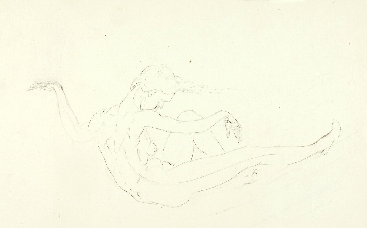 Swimming Nude by Solon H. Borglum