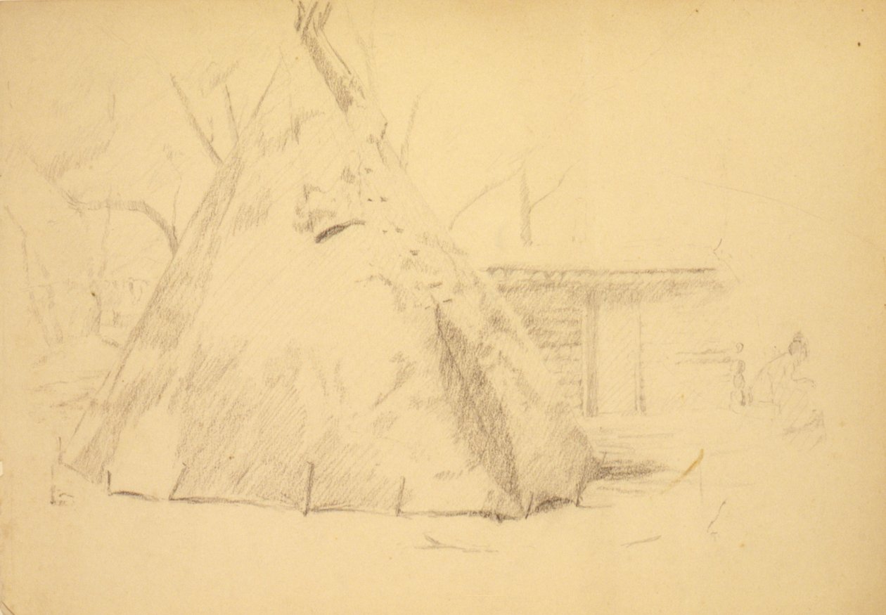 Teepee by Solon H. Borglum