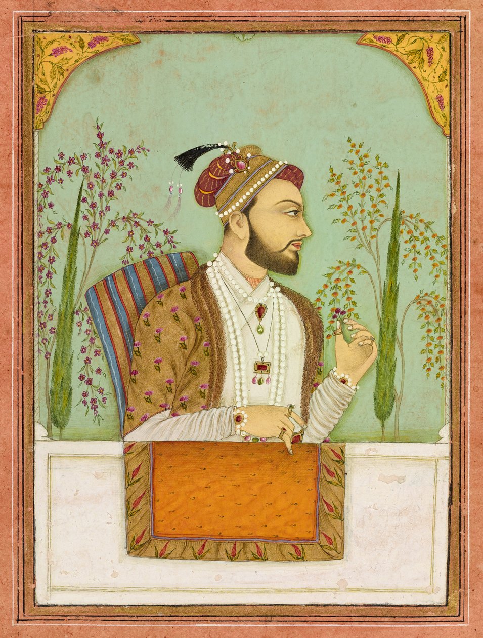 A nobleman, dated 1687 by Son of Ruknuddin
