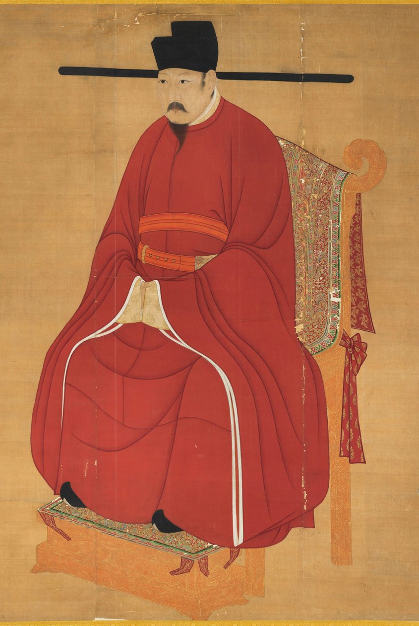 Emperor Renzong of Song by Song Dynasty Chinese School