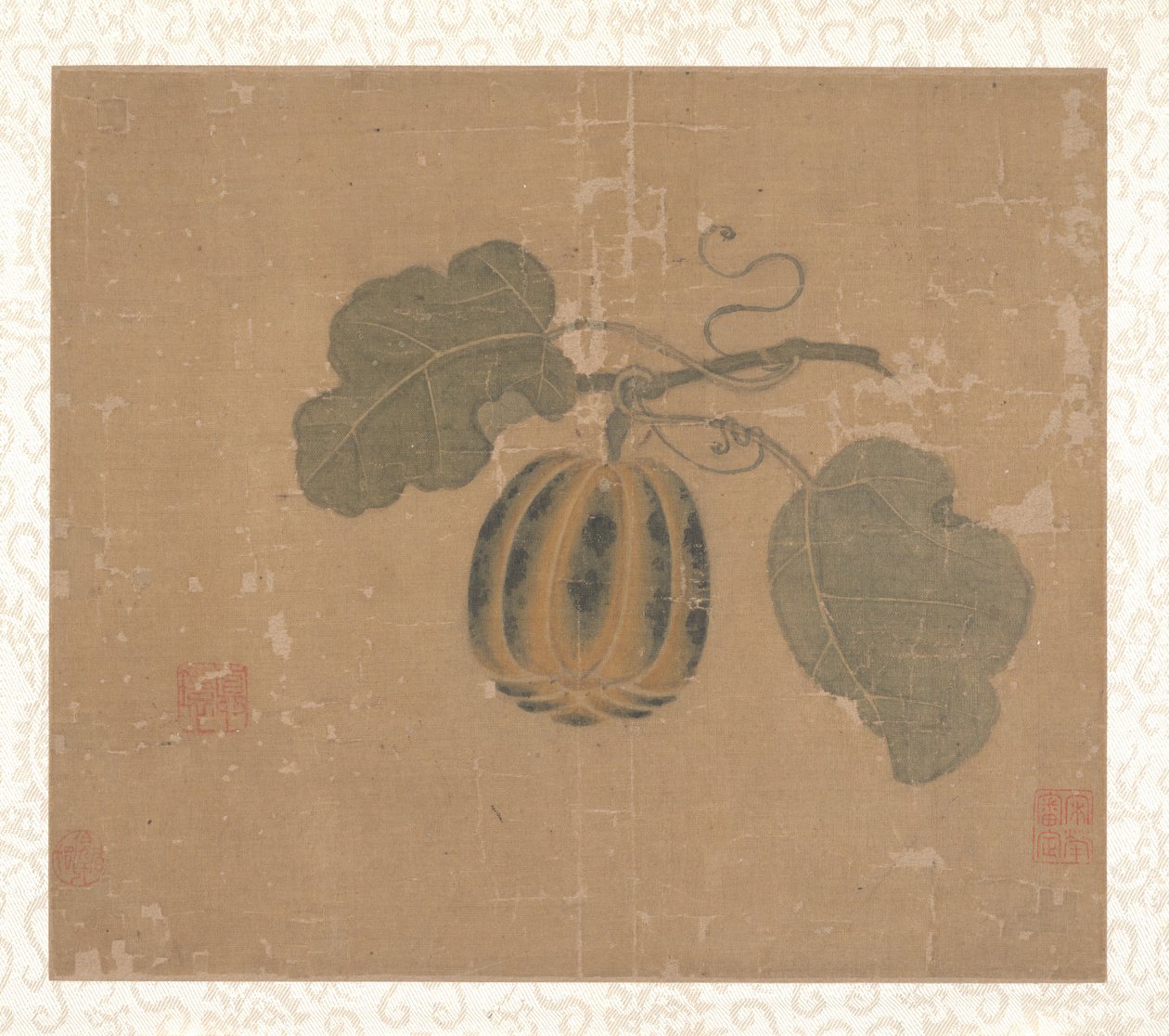 Squash by Song Dynasty Chinese School