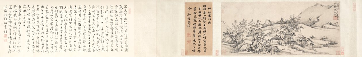 Landscape with Bamboo by Song Ke