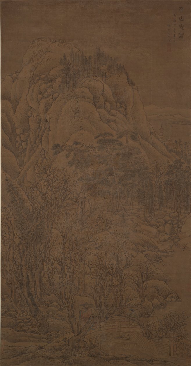 A Thousand Peaks After Snowfall by Song Xu