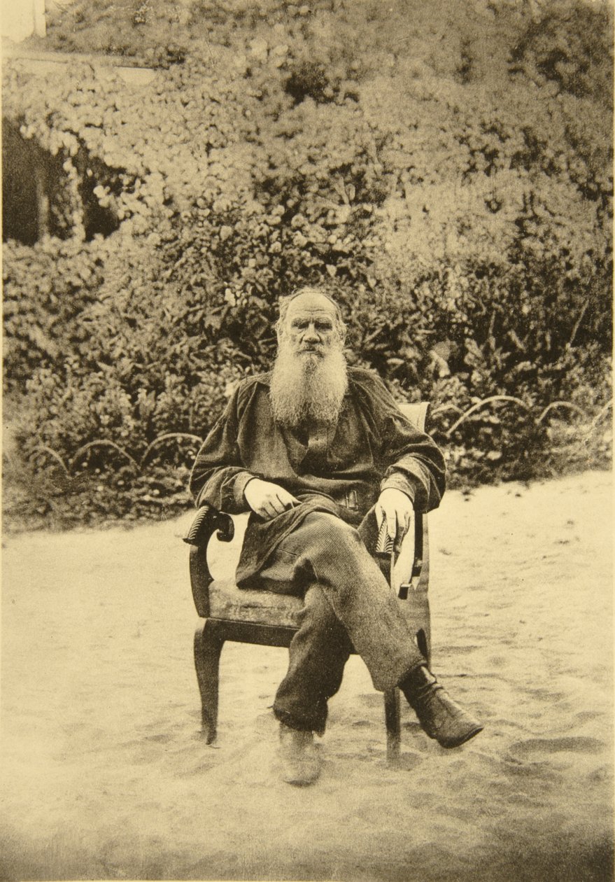 Russian Author Leo Tolstoy, Yasnaya Polyana, Near Tula, Russia by Sophia Andreevna Tolstaya